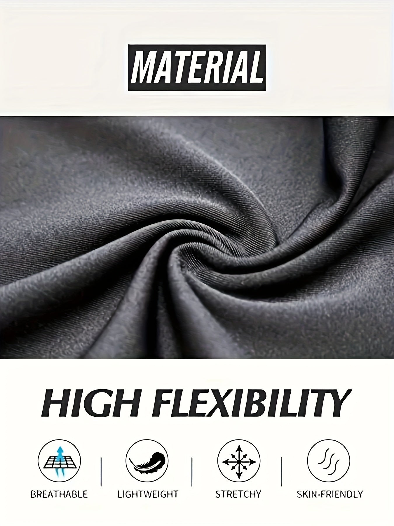 5pcs Men'S Black Compression Long Sleeve T-Shirts - High Stretch, Moisture-Wicking, Skin-Fitting Athletic Wear for Workout & Fitness, All-Season Clothing | Skin Tight Fit | Moisturewicking Fabric, Sweat-Resistant