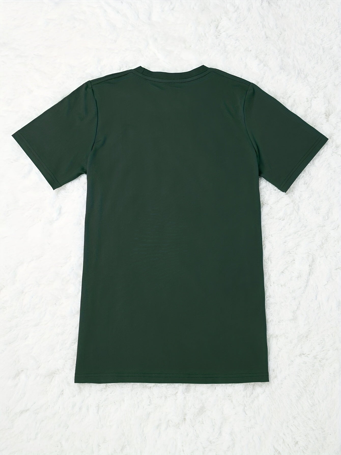 Plus Size Casual T-shirt, Women's Plus Love Heart Graphic T-shirts