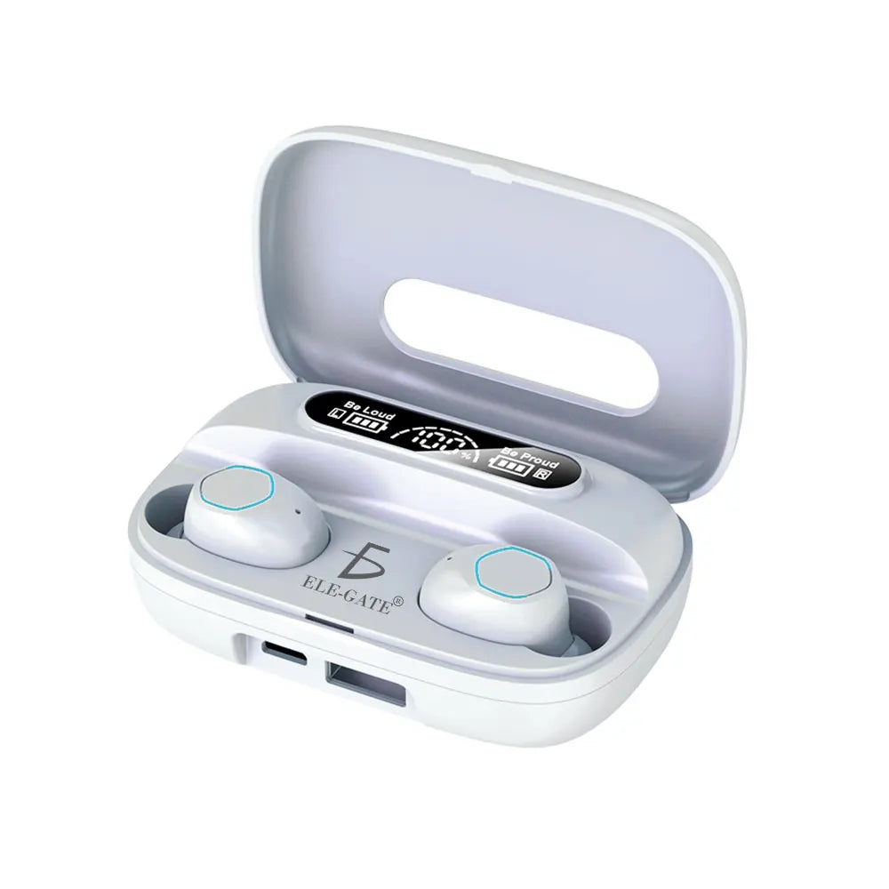 M9 TWS Wireless Headphones for Bluetooth 5.2 with Waterproof jl Chip LED Digital Display Battery Indicator