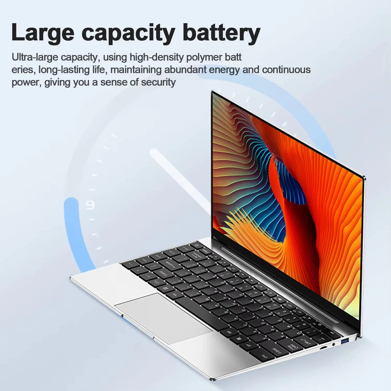 14" Business Laptop Intel N3700 16GB RAM384GB Storage Ultra thin body Gaming laptops Windows 11 pc gaming  256GB/512GB/1TBsilver