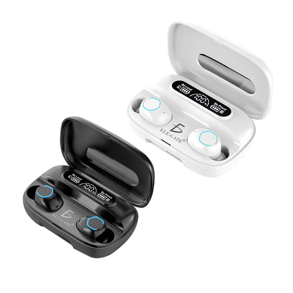 M9 TWS Wireless Headphones for Bluetooth 5.2 with Waterproof jl Chip LED Digital Display Battery Indicator