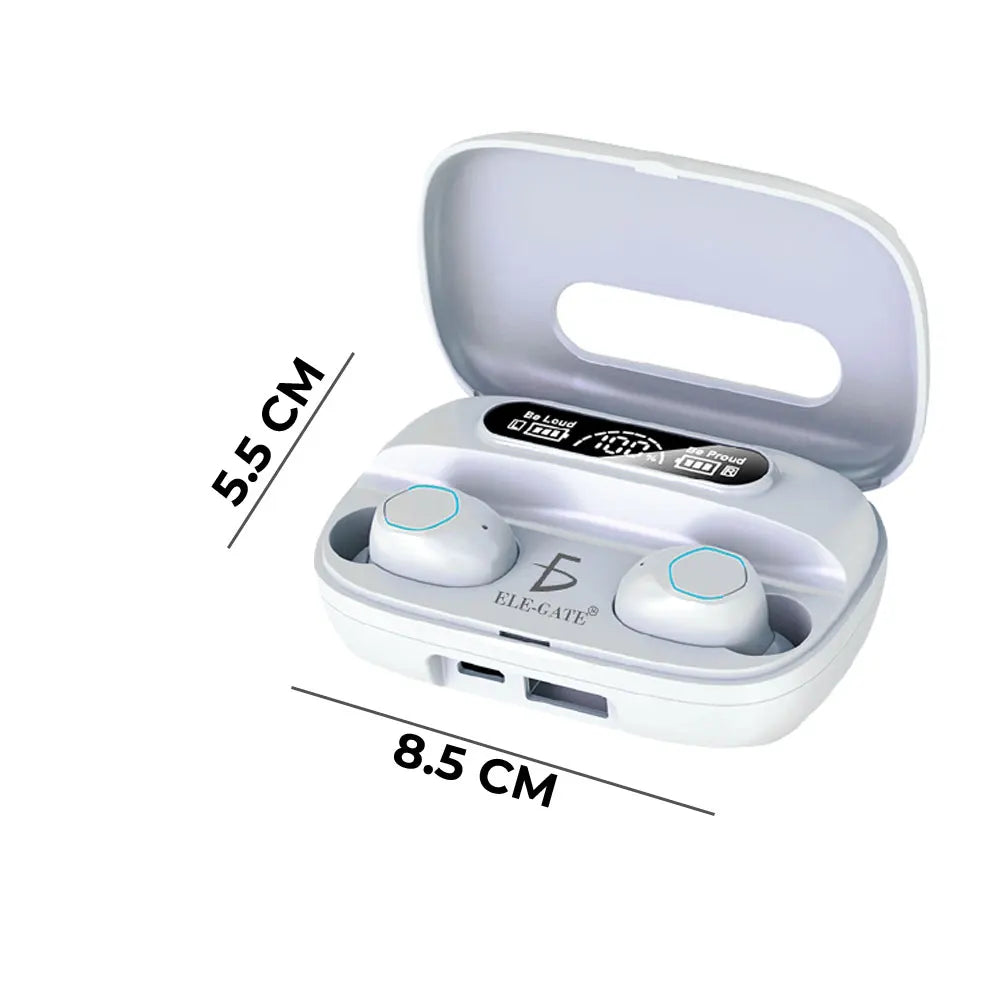 M9 TWS Wireless Headphones for Bluetooth 5.2 with Waterproof jl Chip LED Digital Display Battery Indicator