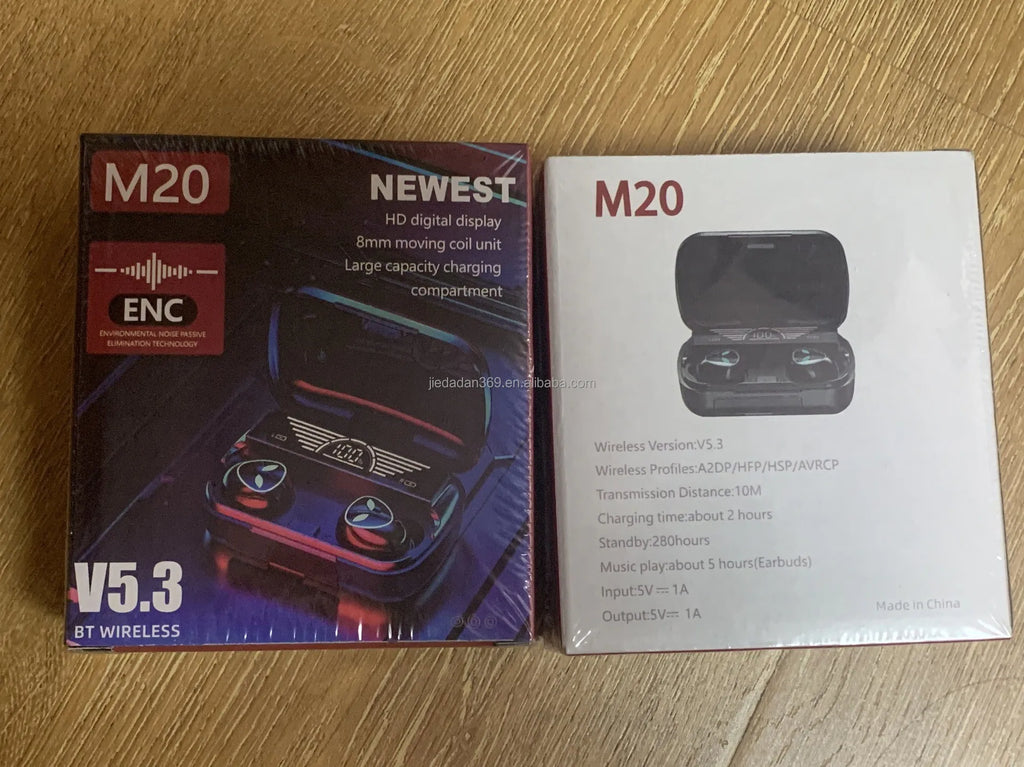 New Pro 4 In-Ear Headphones From US Warehouse with LED Battery Indicator, Wireless V5.3, Waterproof, ANC Chipset