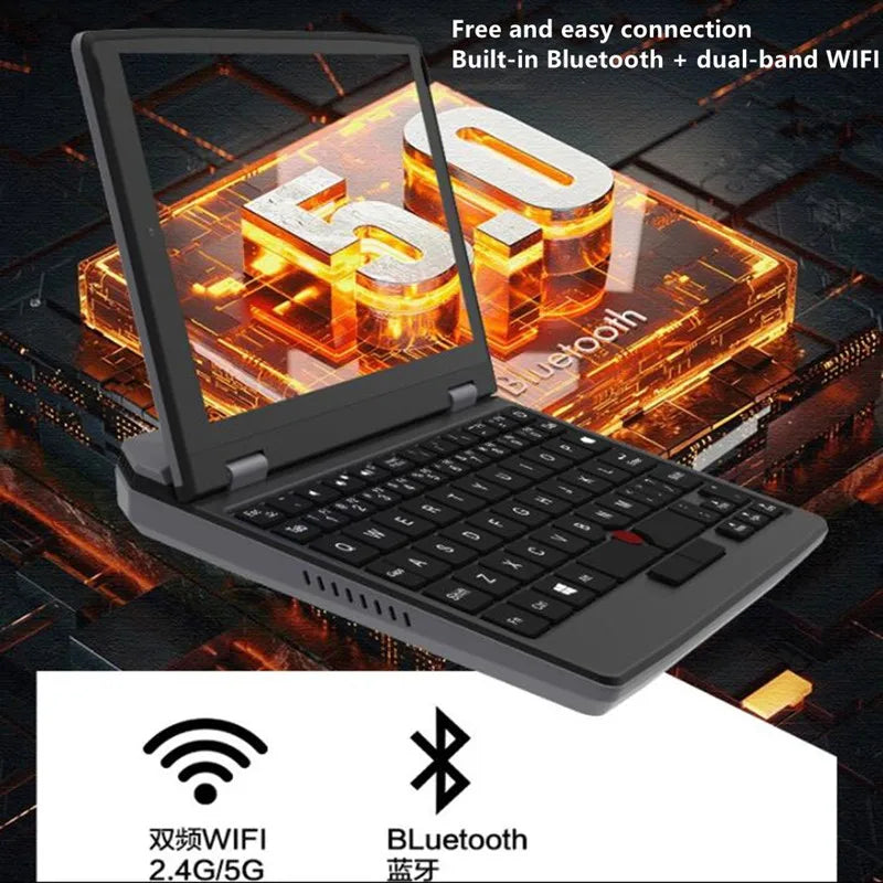 Slim Laptop intel N95 CPU HD Graphics 16GB -128G/256G/512G/1TB SSD 7 inch Touch Screen Mini PC Computer Netbook