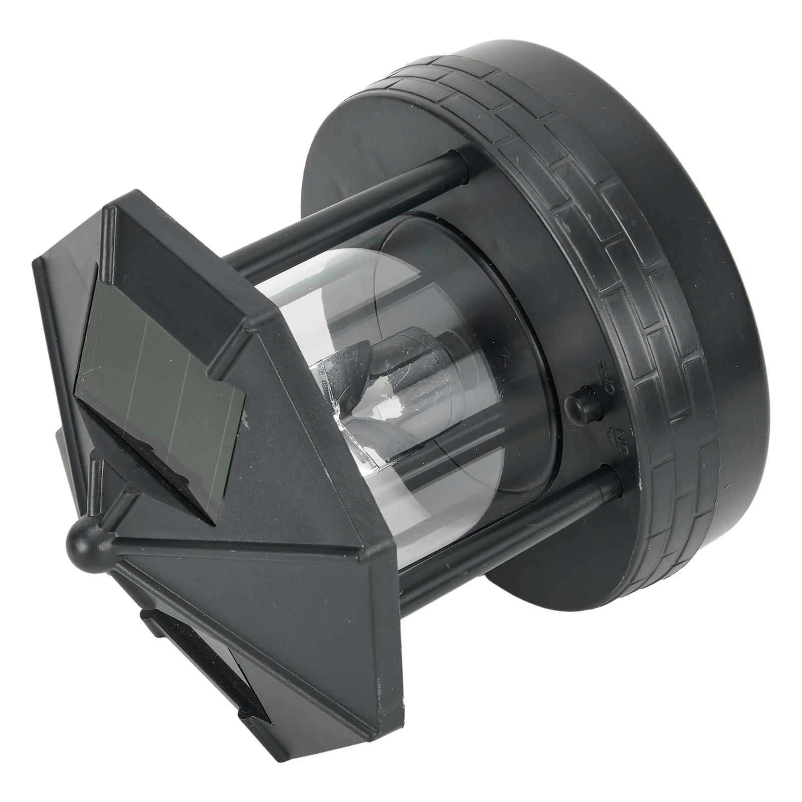 Garden Courtyard LED Solar Lighthouse Lawn Light Outdoor Waterproof Street Light Rotating Rockery Lighthouse Decorative Lights