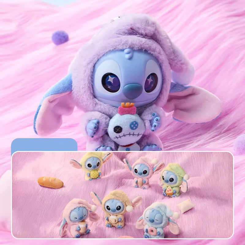 2025 New High Quality Stitch Eat Some Thing Before Sleep Series Pendant Cute Dolls Mystery Toys Boys And Girls Gifts