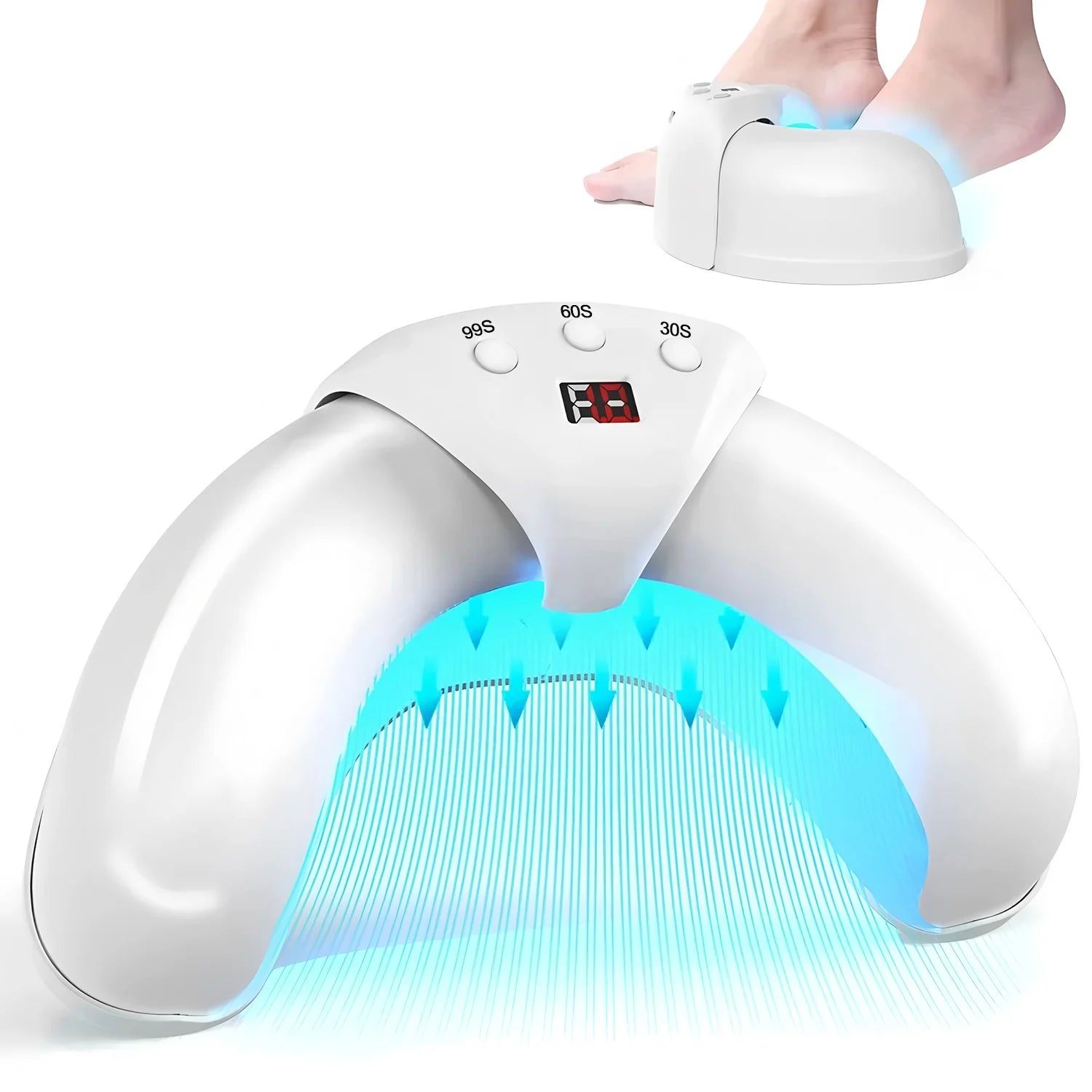 Nail Fungus Laser Treatment Device Fingernail Fungus Treat Onychomycosis Therapy Effectively Remove Onychomycosis Grow Toe Nail
