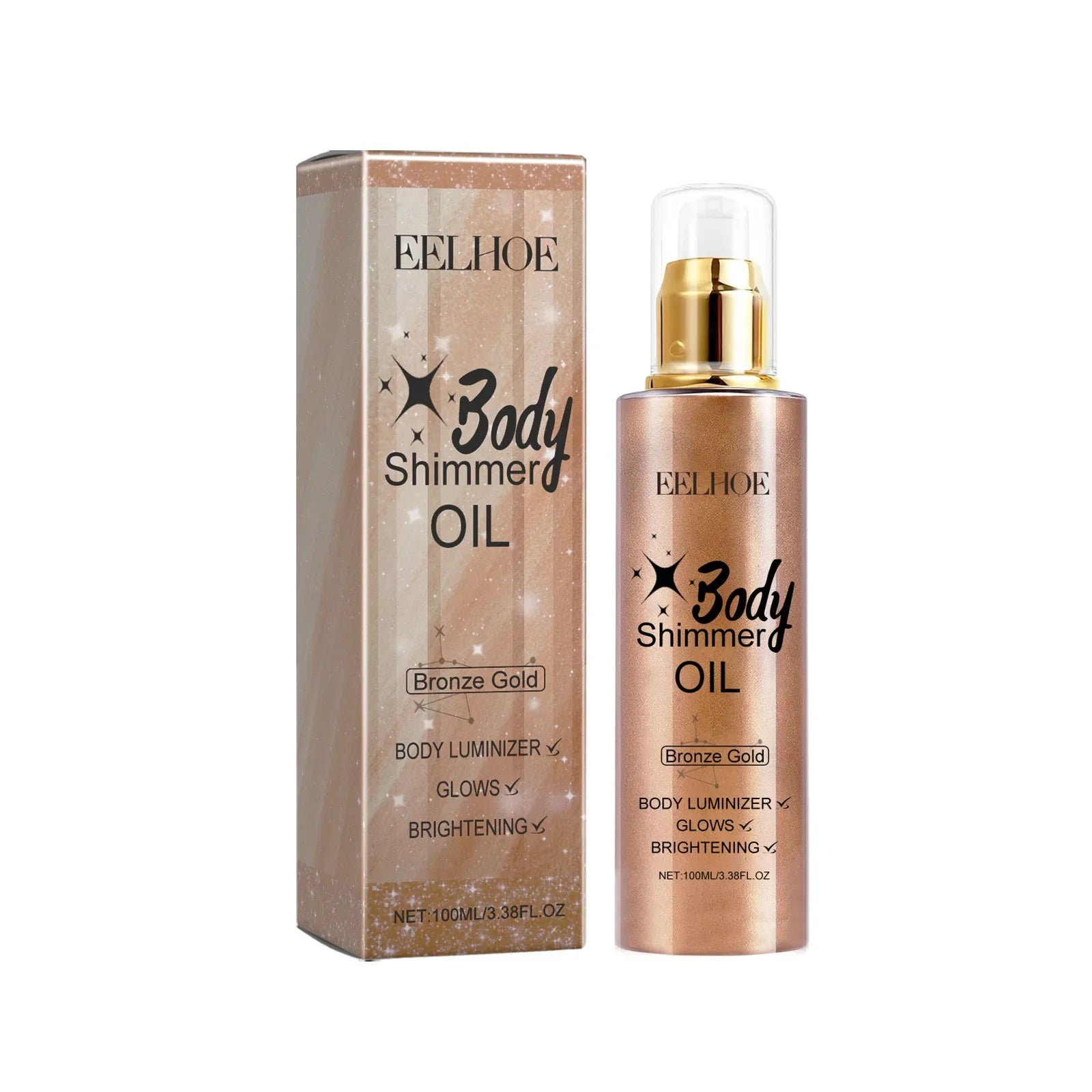 Summer Glow with Whole Body Glitter Spray: Water-resistant and Long-lasting Formula, Enhance Skin Elasticity with Natural Shine