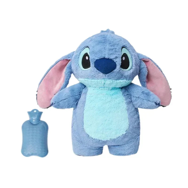 Stitch Angel Lotso Plush Hot Water Bottle Hand Warm Bottle Portable Warm Hand Bag Hand Warmer Holiday Gift For Girlfrien Monster