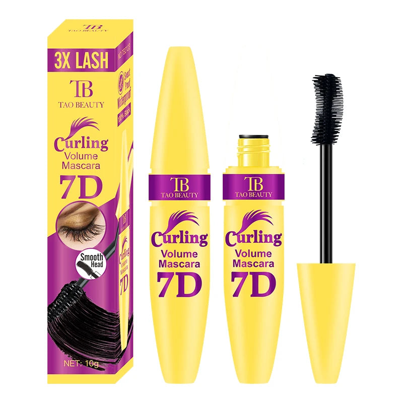 3D Fiber Mascara Long Black Lash Eyelash Extension Waterproof Eye Makeup