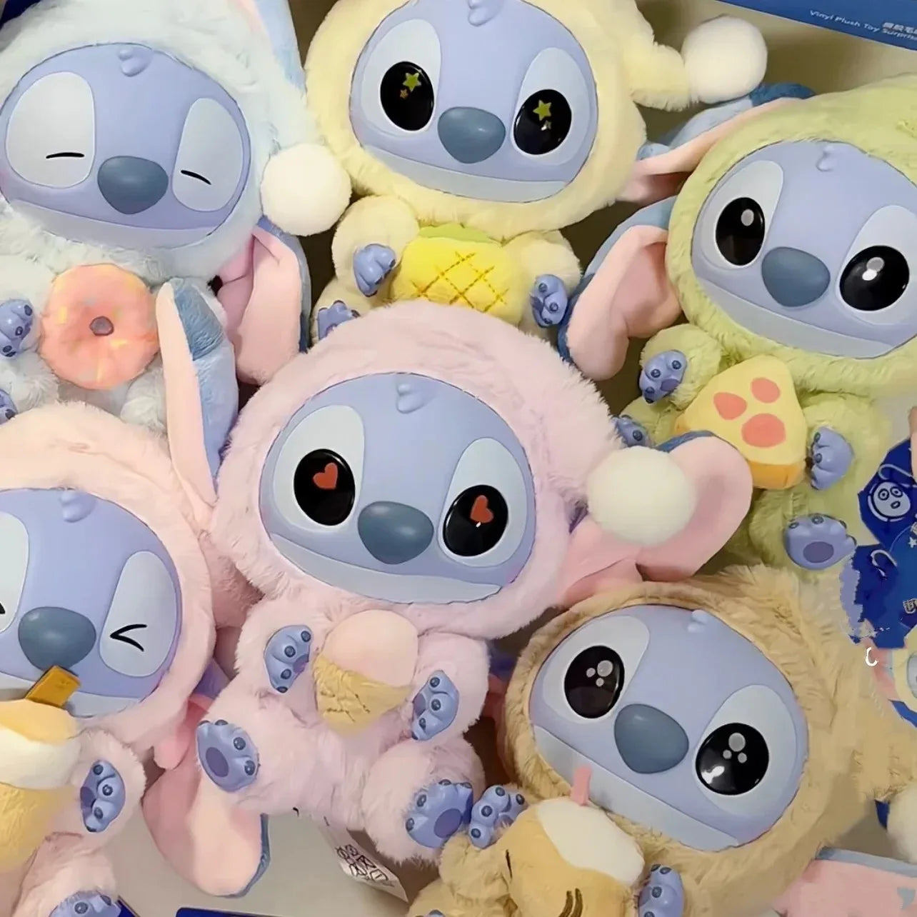 2025 New High Quality Stitch Eat Some Thing Before Sleep Series Pendant Cute Dolls Mystery Toys Boys And Girls Gifts