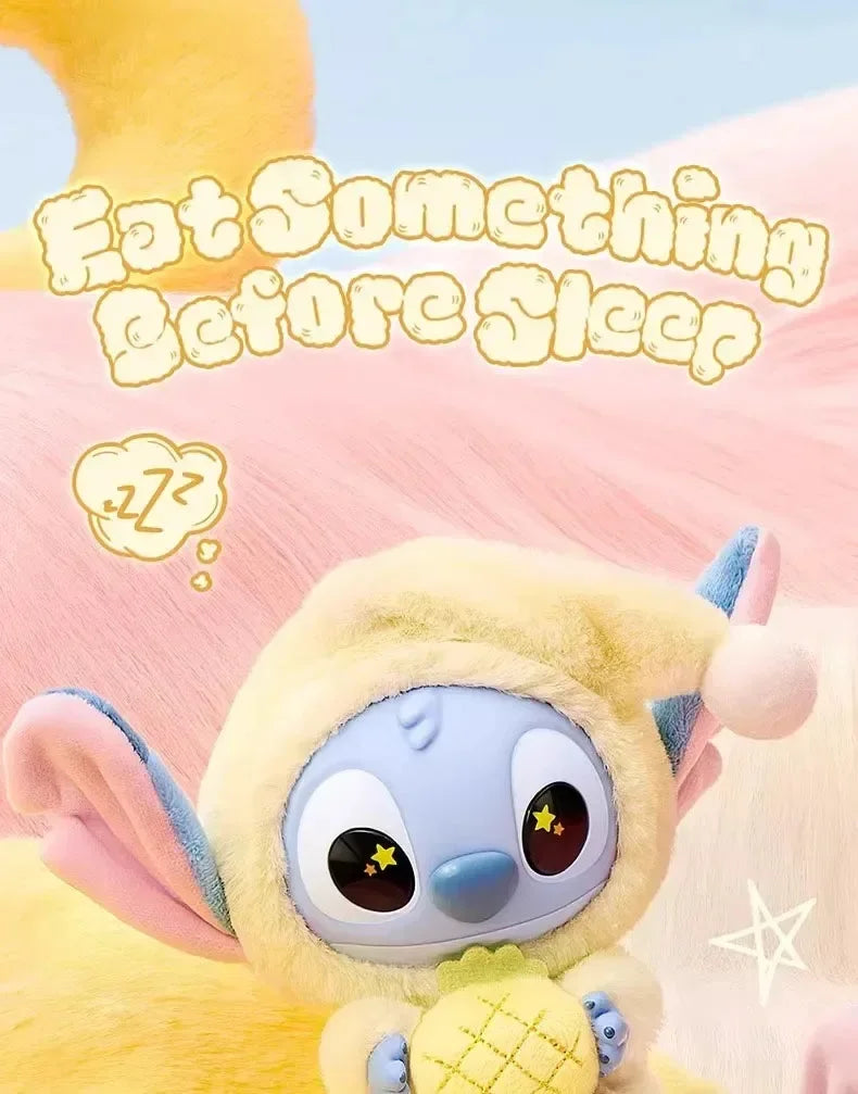2025 New High Quality Stitch Eat Some Thing Before Sleep Series Pendant Cute Dolls Mystery Toys Boys And Girls Gifts