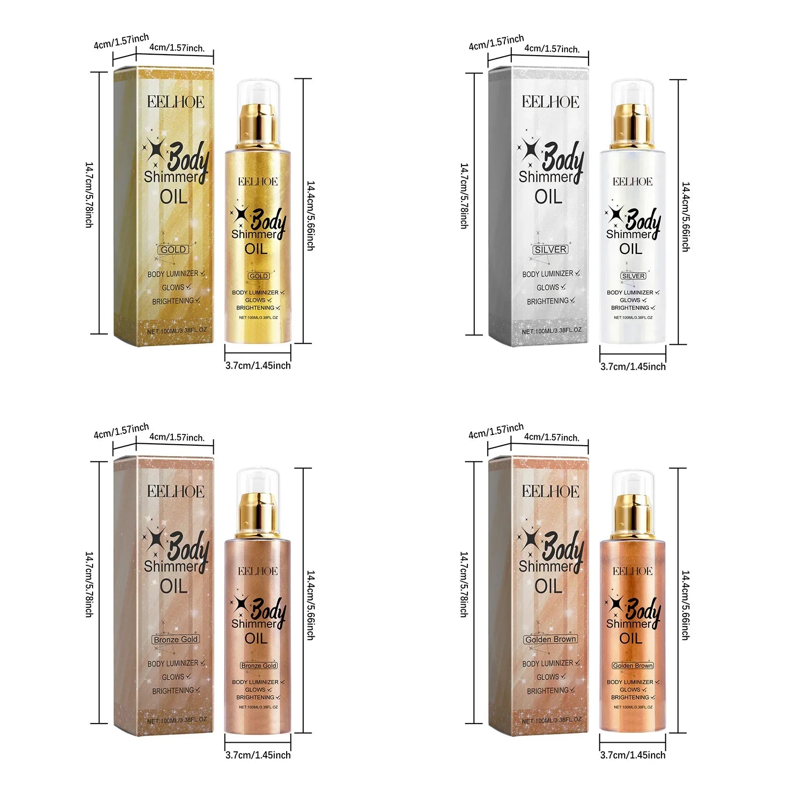Summer Glow with Whole Body Glitter Spray: Water-resistant and Long-lasting Formula, Enhance Skin Elasticity with Natural Shine