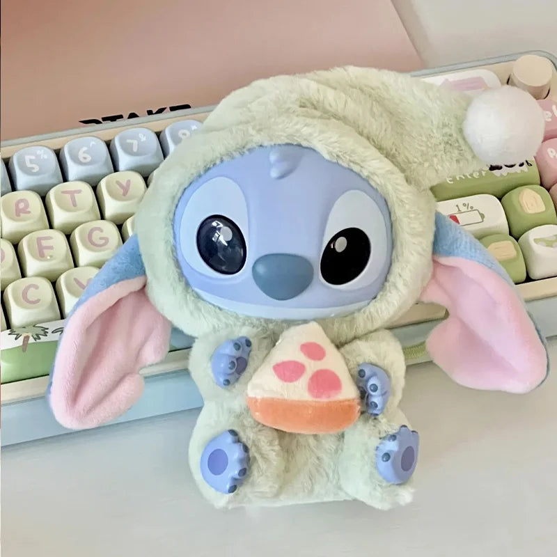 2025 New High Quality Stitch Eat Some Thing Before Sleep Series Pendant Cute Dolls Mystery Toys Boys And Girls Gifts
