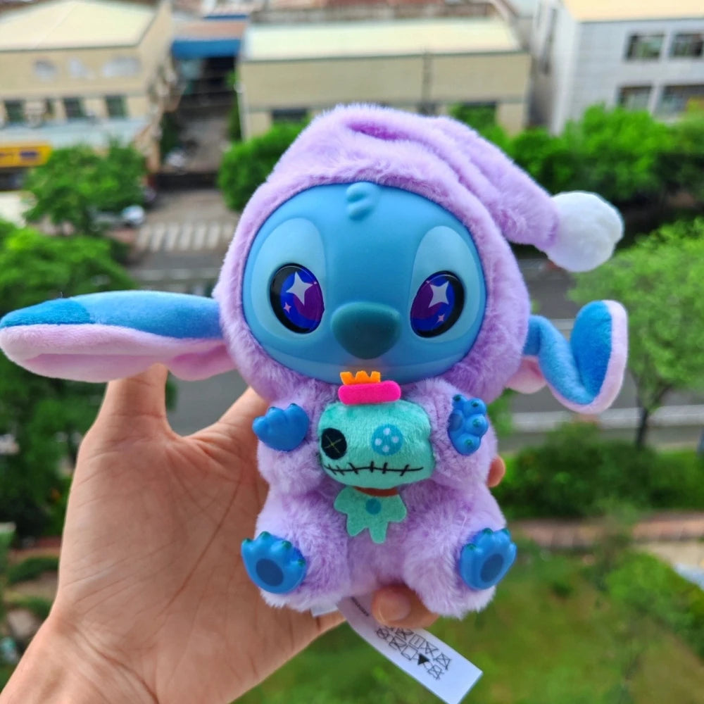 High Quality Stitch Eat Something Before Sleep Hidden items  Kawaii Toys  Party Pendant Doll Home Decoration Birthday Gifts