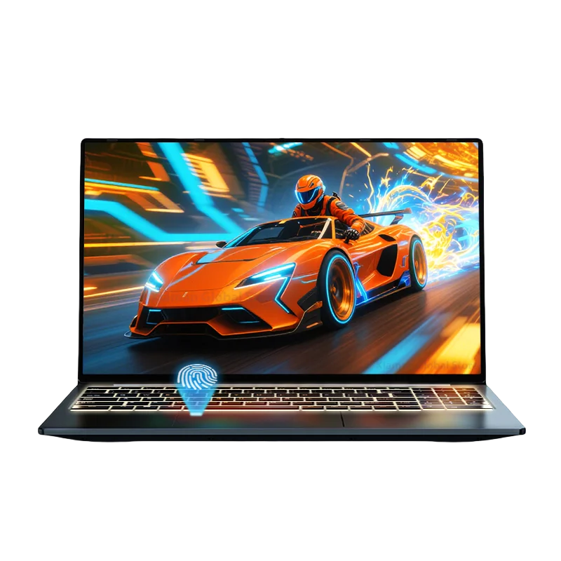 2025 Laptop Computer 15.6" AMD A4-7210U MX350 Notebook PC Portable IPS Display Fingerprint Backlit Gaming Laptops for Study Work