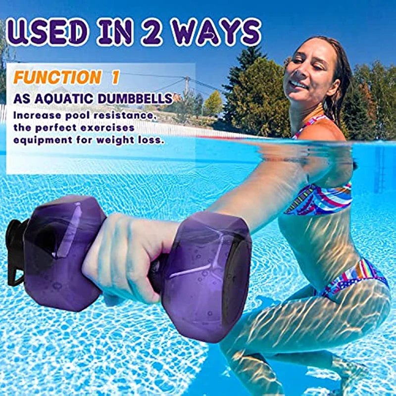 Gym Water Dumbbell Large Capacity Sport Bottle Bodybuilding Exercise Water-Filled Dumbbell Water Bottle Gym Equipment for Home