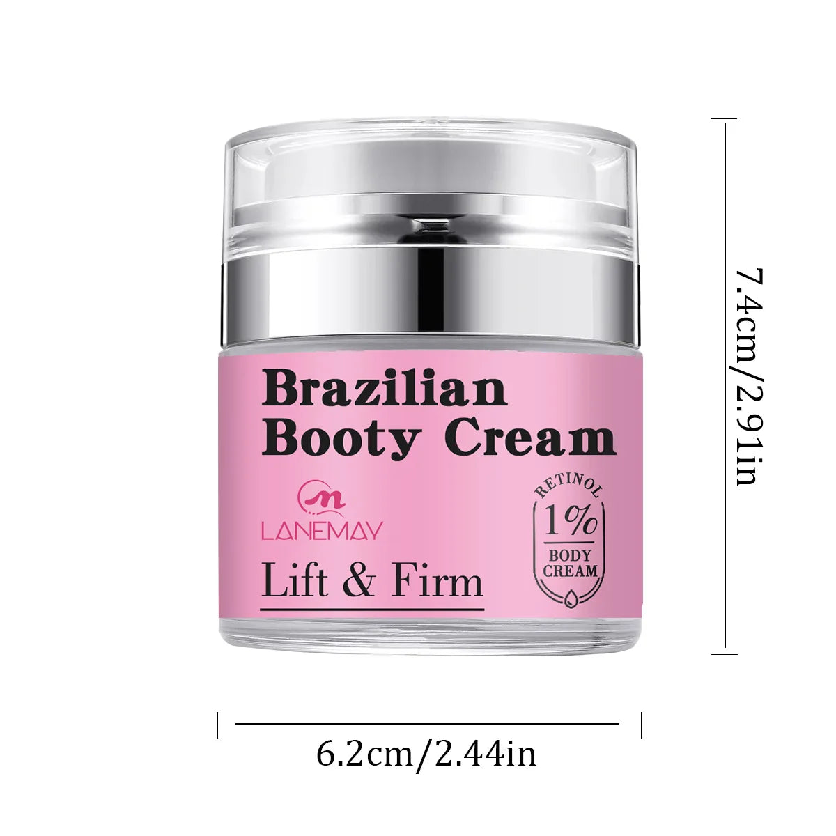 Brazilian Bum Body CreamWomen Firm Nutritious Moisturizer Softening Smoothing Body Lotion Hip Buttock Skin Care Reduce Cellulite