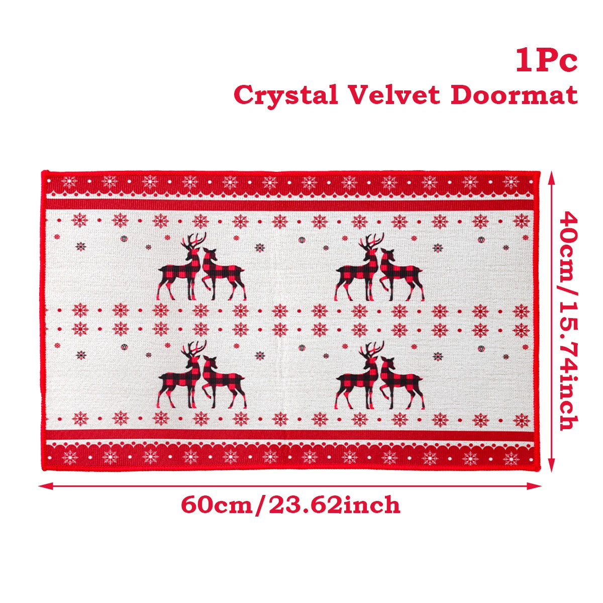 Christmas Door Mat Santa Claus Outdoor Carpet Merry Christmas Decorations For Home 2025 Navidad Xmas Ornament New Year 2026