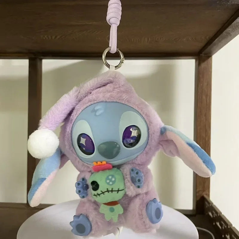 High Quality Stitch Eat Something Before Sleep Hidden items  Kawaii Toys  Party Pendant Doll Home Decoration Birthday Gifts