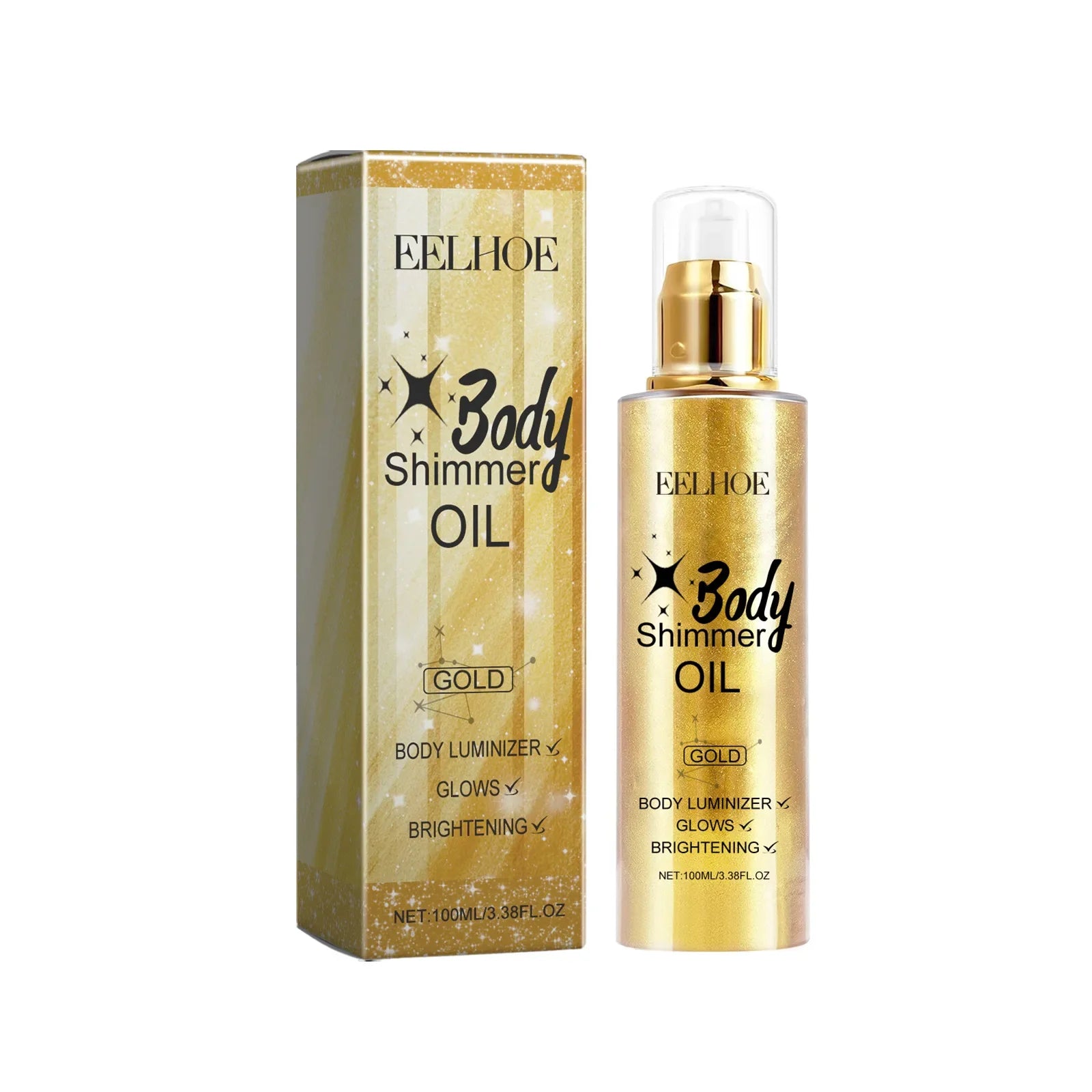 Summer Glow with Whole Body Glitter Spray: Water-resistant and Long-lasting Formula, Enhance Skin Elasticity with Natural Shine