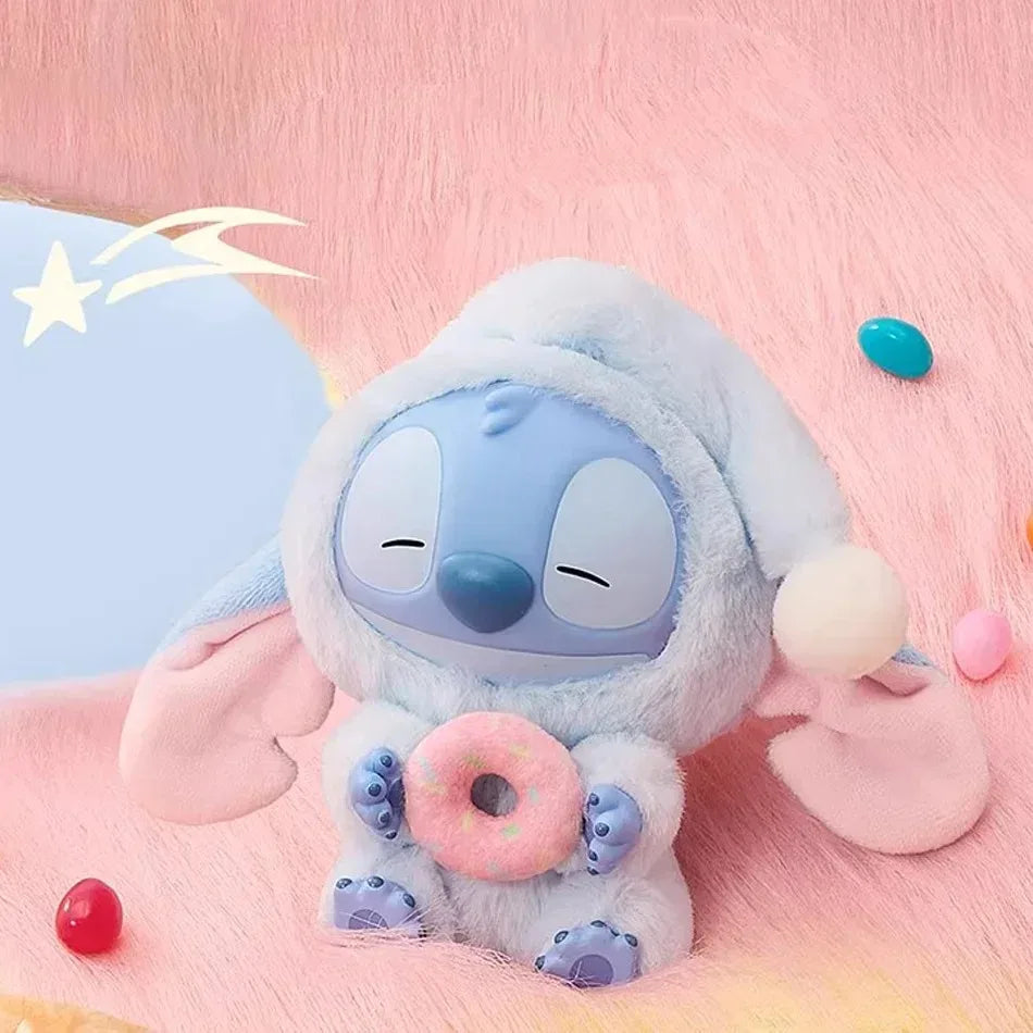 2025 New High Quality Stitch Eat Some Thing Before Sleep Series Pendant Cute Dolls Mystery Toys Boys And Girls Gifts