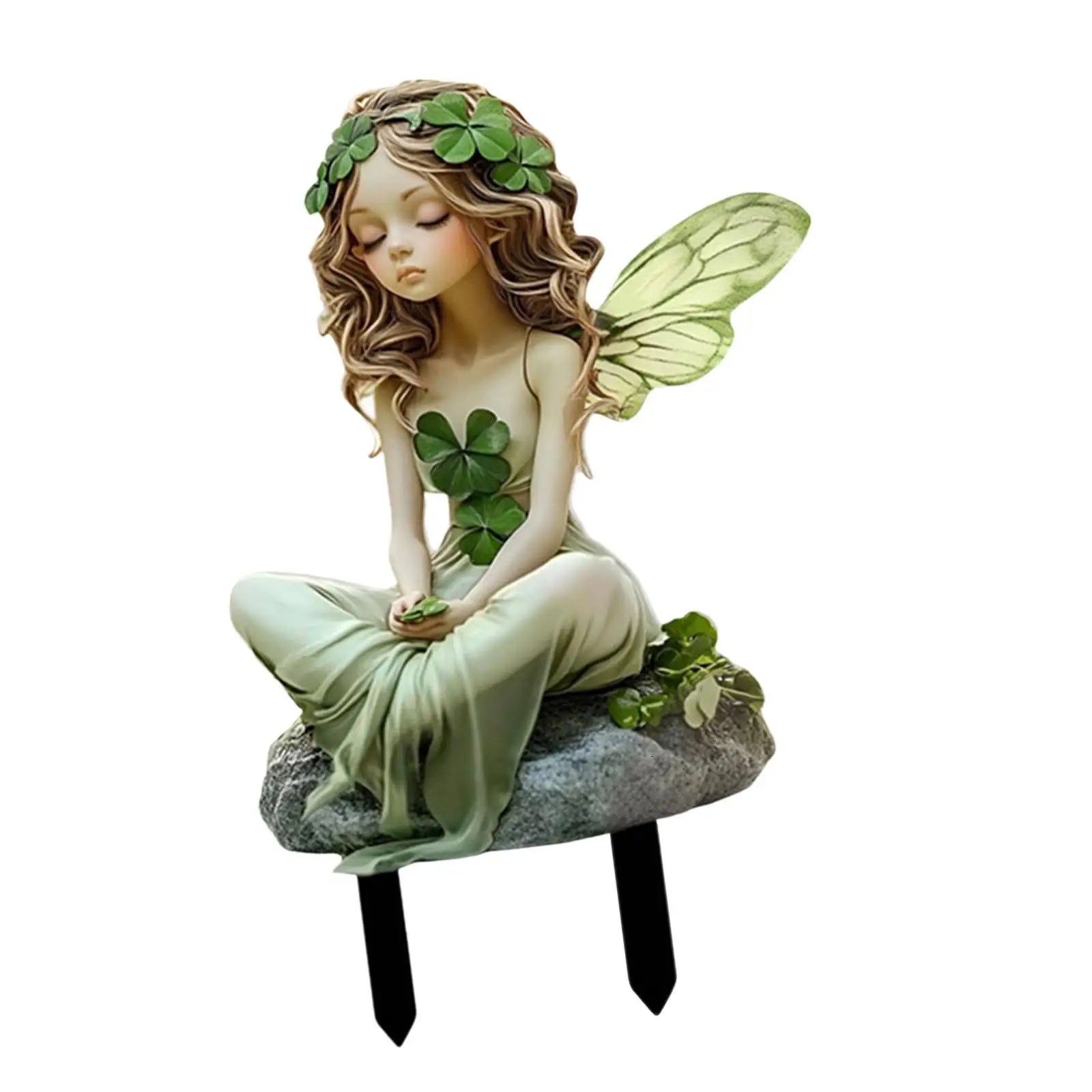 Garden Stake Decor Featuring Fairy Design for Outdoor Spaces