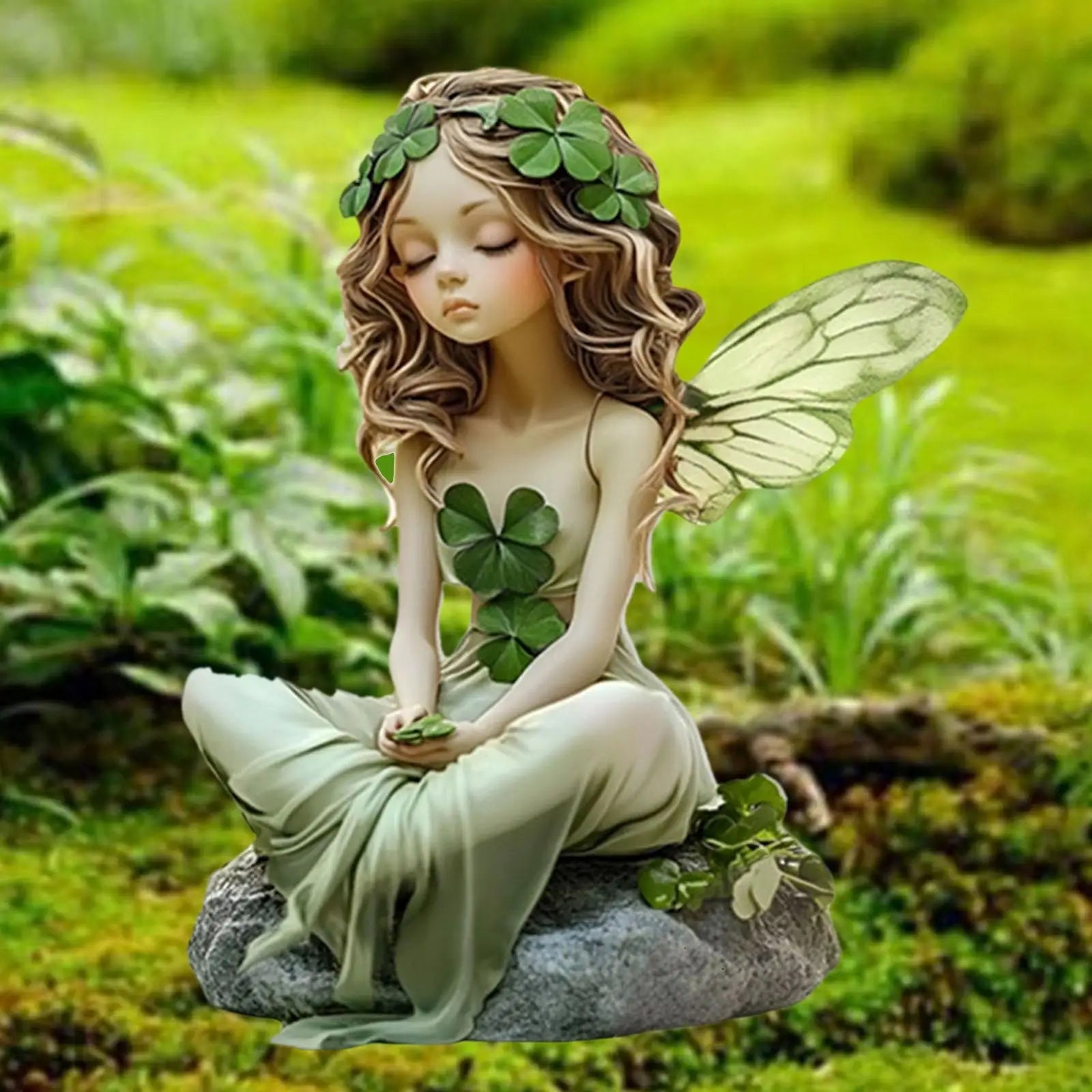 Garden Stake Decor Featuring Fairy Design for Outdoor Spaces