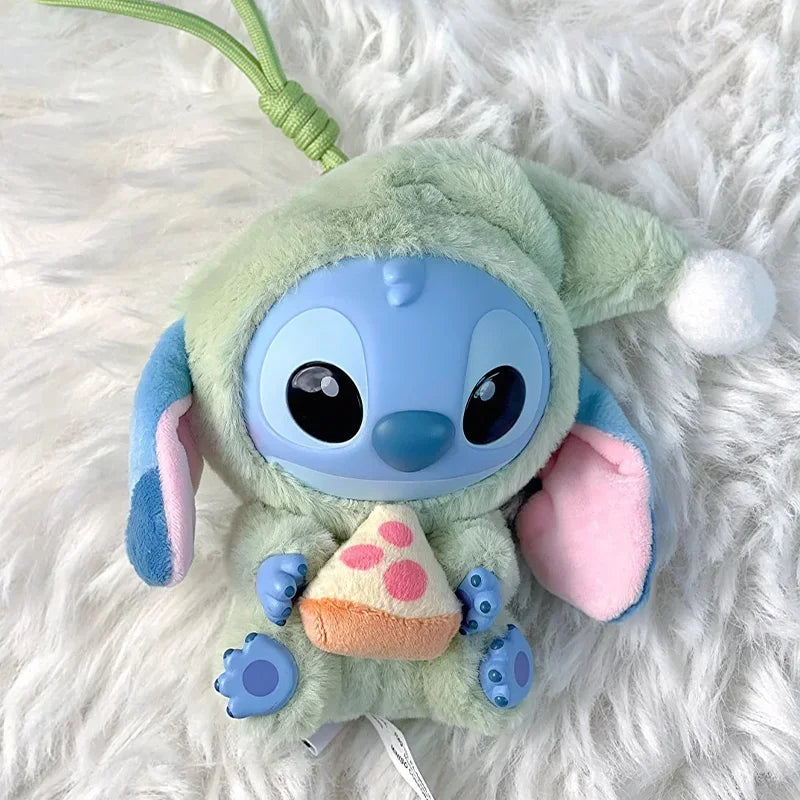 2025 New High Quality Stitch Eat Some Thing Before Sleep Series Pendant Cute Dolls Mystery Toys Boys And Girls Gifts