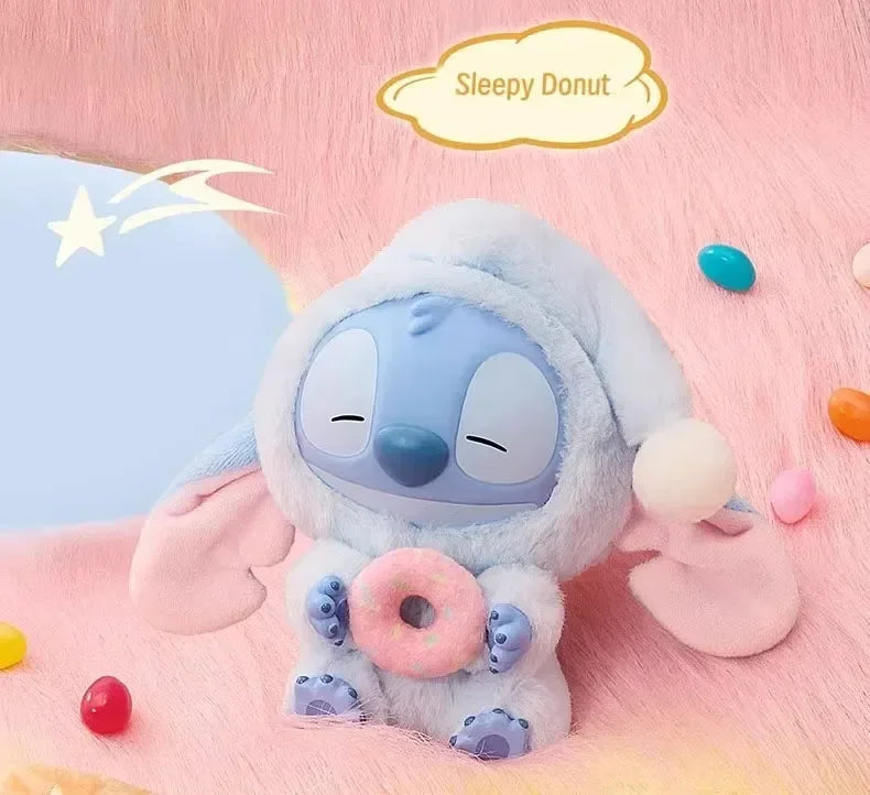 2025 New High Quality Stitch Eat Some Thing Before Sleep Series Pendant Cute Dolls Mystery Toys Boys And Girls Gifts
