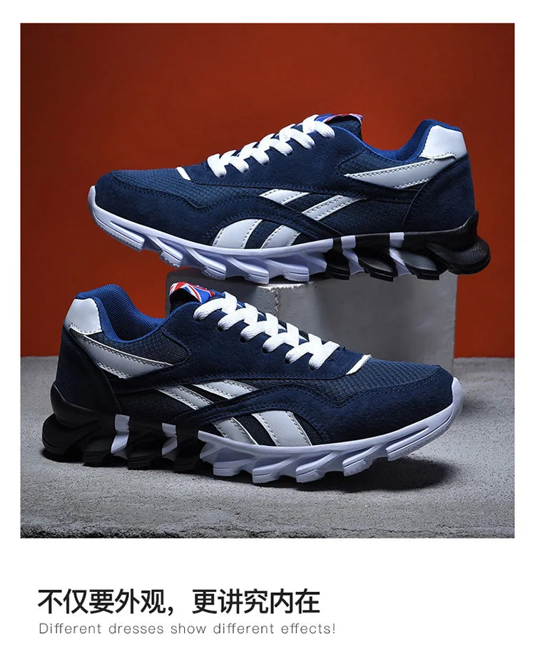 2025 new men's and women's running shoes breathable casual sneakers anti-slip vibration comfortable walking shoes 36-48