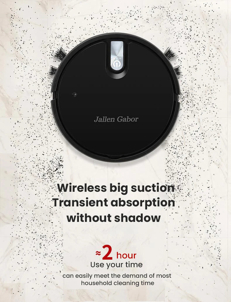 5 in 1 Wireless Smart Robot Vacuum Cleaner Multifunctional Super Quiet Vacuuming Mopping Humidifying For Home Use Home Appliance
