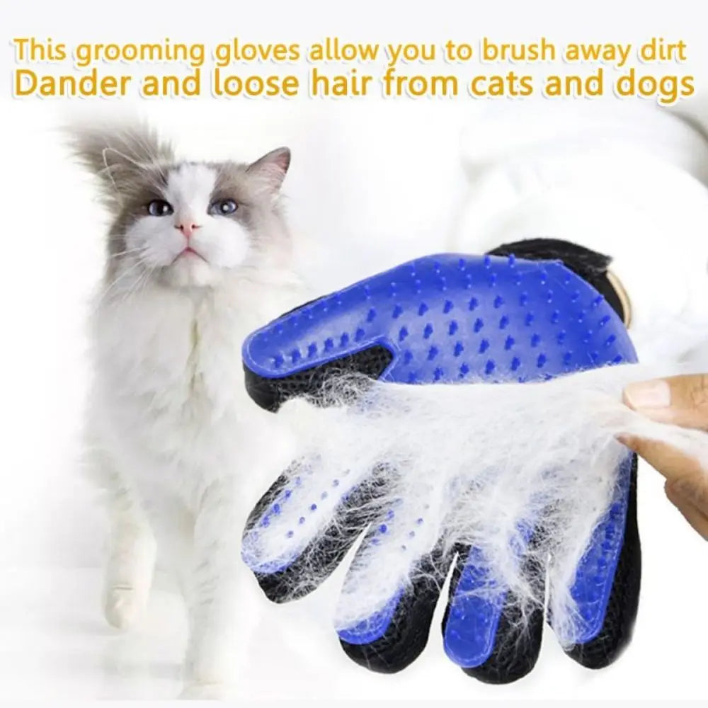 1PC Cat Hair Remove Gloves Rubber Pet Beauty Cleaning Grooming Effective Massage Dog Combs Floating Brush
