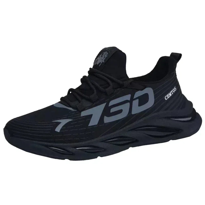 Men's Fashion Casual Slip On Sneakers Breathable Running Shoes Outdoor Walking Training Tennis Shoes Lightweight Comfortable