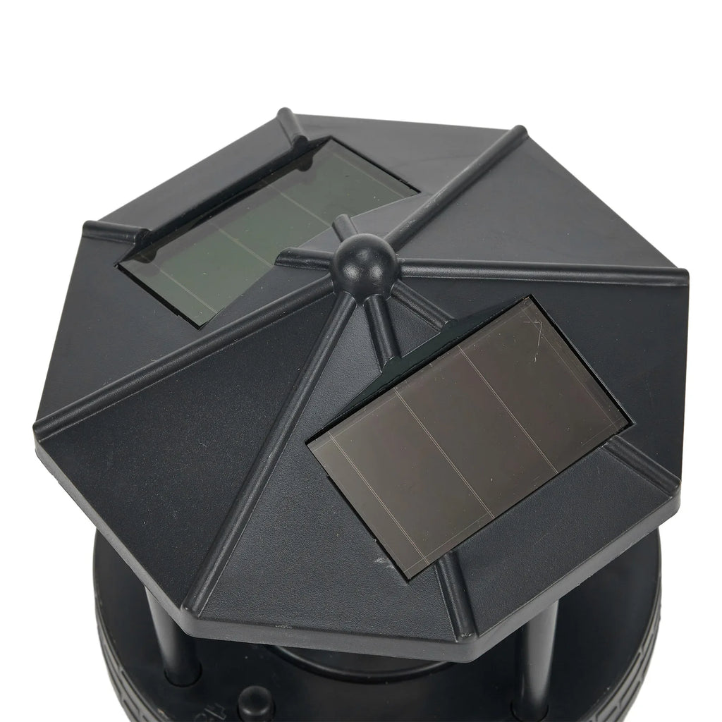 Garden Courtyard LED Solar Lighthouse Lawn Light Outdoor Waterproof Street Light Rotating Rockery Lighthouse Decorative Lights