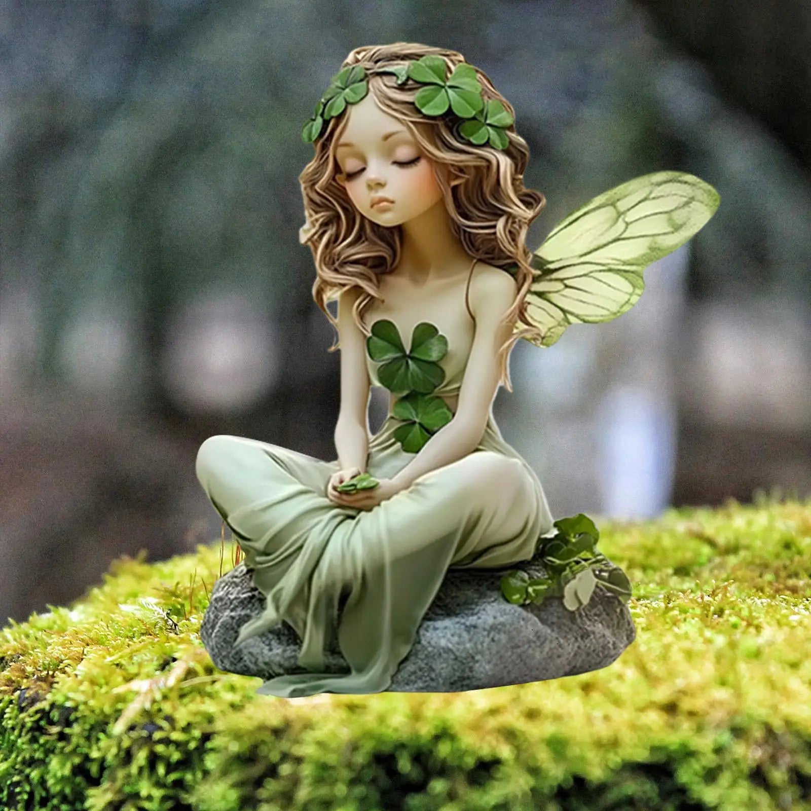 Garden Stake Decor Featuring Fairy Design for Outdoor Spaces