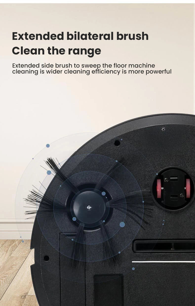 5 in 1 Wireless Smart Robot Vacuum Cleaner Multifunctional Super Quiet Vacuuming Mopping Humidifying For Home Use Home Appliance