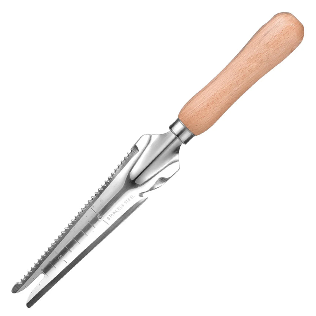 Weeds Pullers Hand Weeder Garden Tool Premium Garden 5 in 1 Hand Multi Weeder Digging Transplanting Planting Tool for Lawn Yard