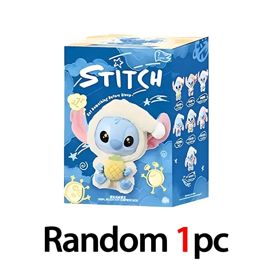 2025 New High Quality Stitch Eat Some Thing Before Sleep Series Pendant Cute Dolls Mystery Toys Boys And Girls Gifts
