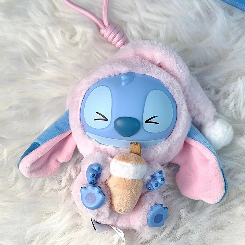 2025 New High Quality Stitch Eat Some Thing Before Sleep Series Pendant Cute Dolls Mystery Toys Boys And Girls Gifts