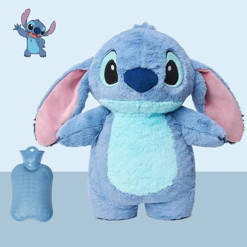Stitch Angel Lotso Plush Hot Water Bottle Hand Warm Bottle Portable Warm Hand Bag Hand Warmer Holiday Gift For Girlfrien Monster