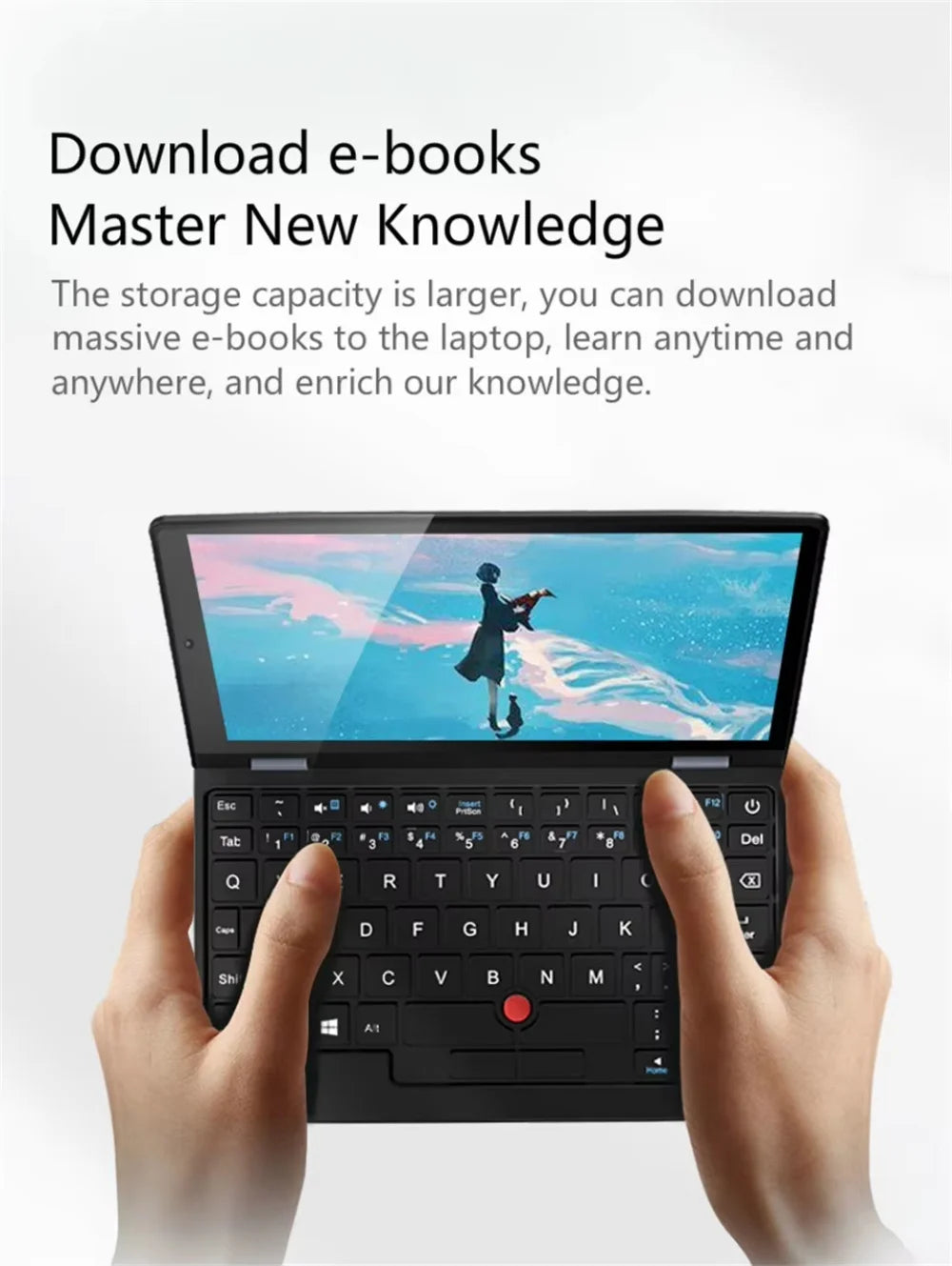 Slim Laptop intel N95 CPU HD Graphics 16GB -128G/256G/512G/1TB SSD 7 inch Touch Screen Mini PC Computer Netbook