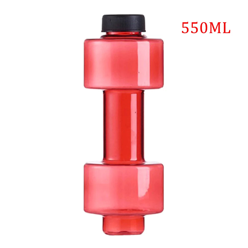 Gym Water Dumbbell Large Capacity Sport Bottle Bodybuilding Exercise Water-Filled Dumbbell Water Bottle Gym Equipment for Home