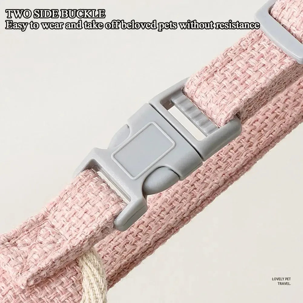 Kittens Harness Pet Collar Supplies for Cats Small Breeds Products Pets Collars Kitten Products Pet Puppy Harness Things