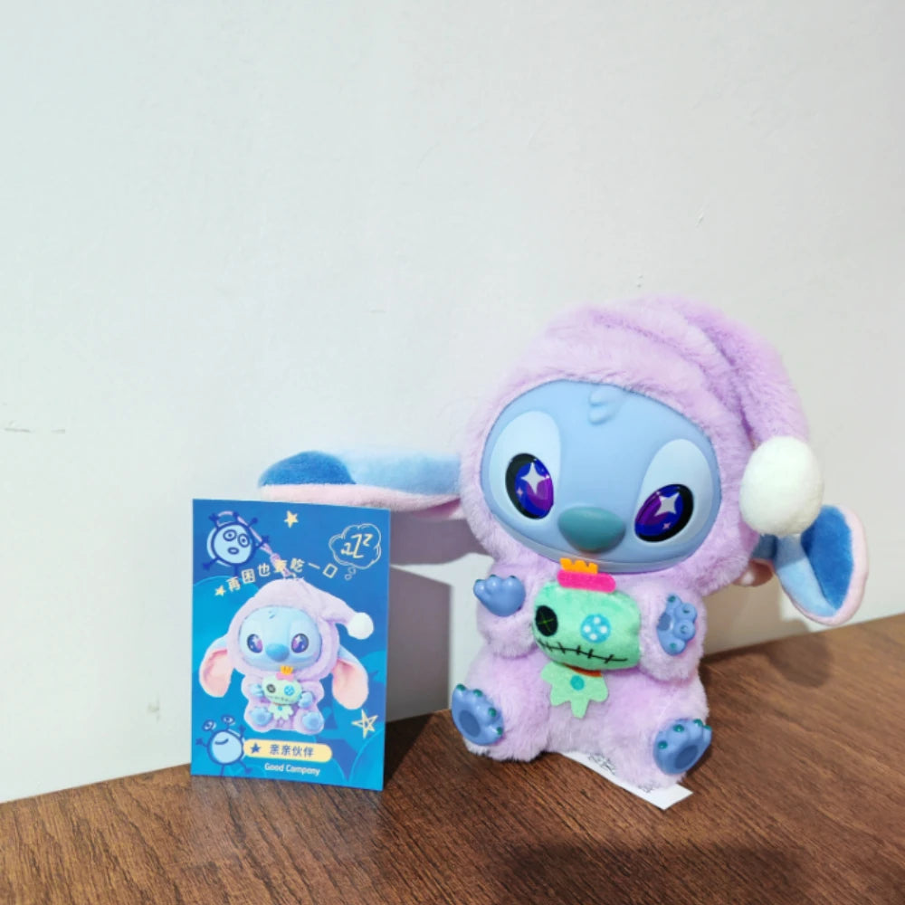High Quality Stitch Eat Something Before Sleep Hidden items  Kawaii Toys  Party Pendant Doll Home Decoration Birthday Gifts