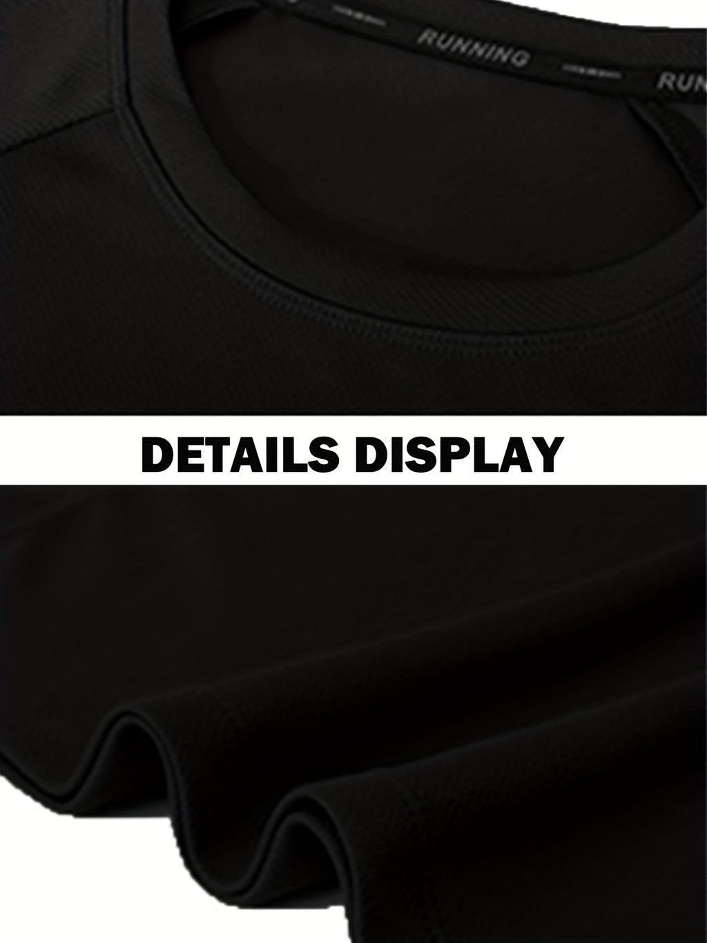 3pcs Men's Athletic Compression T-Shirts - Moisture-Wicking, Breathable Mesh Workout Shirts, Short Sleeve, Round Neck - Black, White, Camo Pattern - Perfect for Gym, Running & Training, Gym Wear | Round Neck Tee | Nontranspar